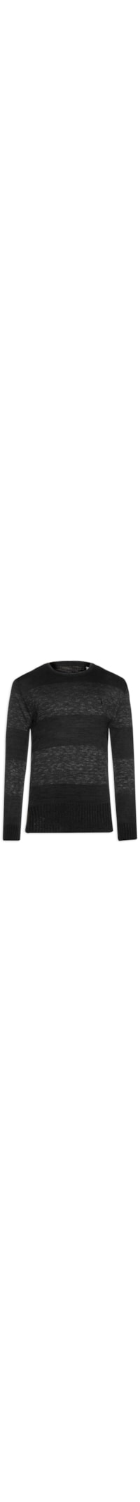 Blusa Masculina De Tricot Listra Flame - Cinza