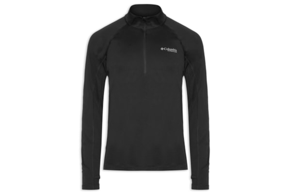 Blusa Masculina Driventure Half Zip - Preto