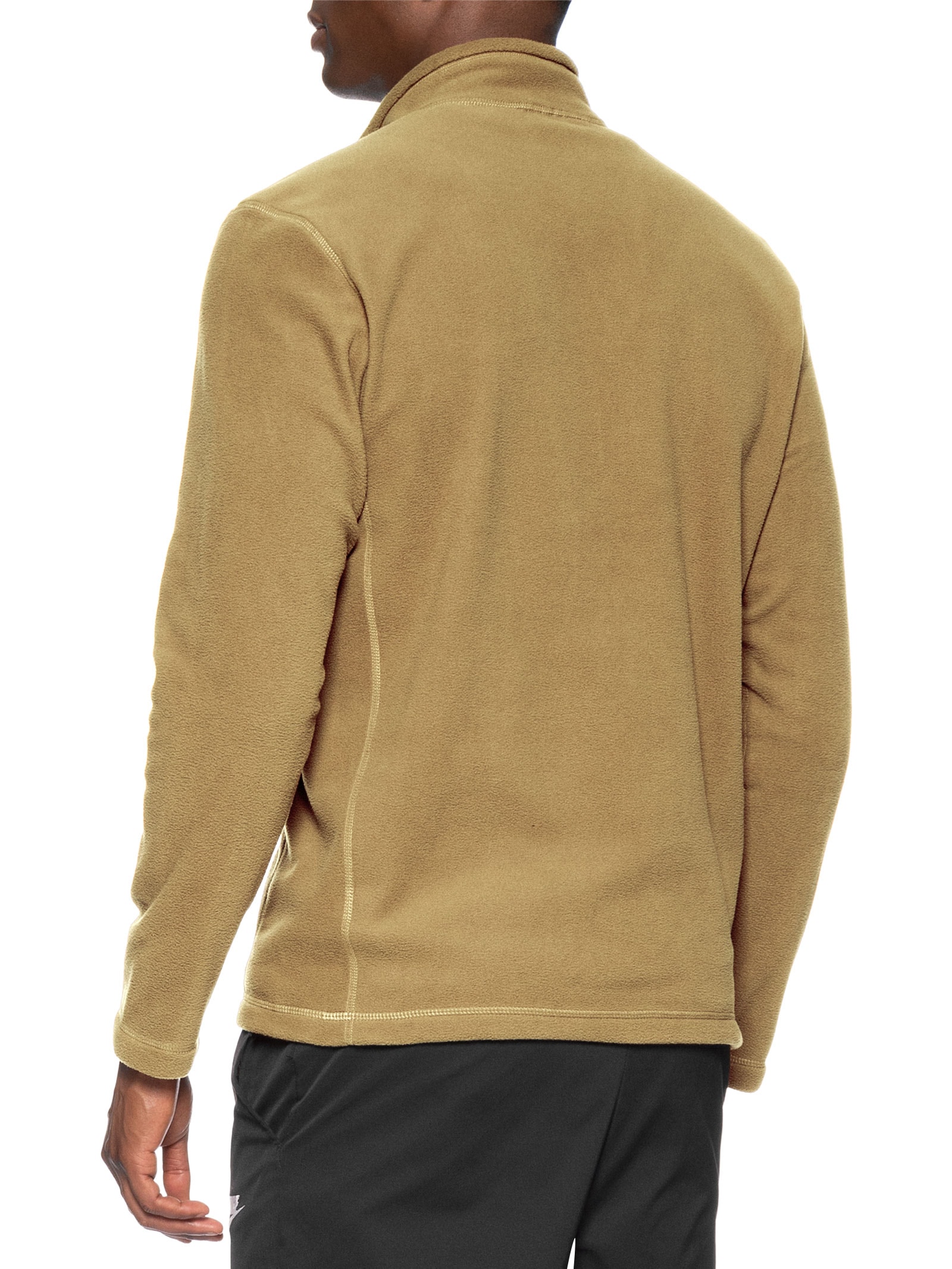 Blusa Masculina Fleece Glacier 1/4 Zl Marrom The North Face