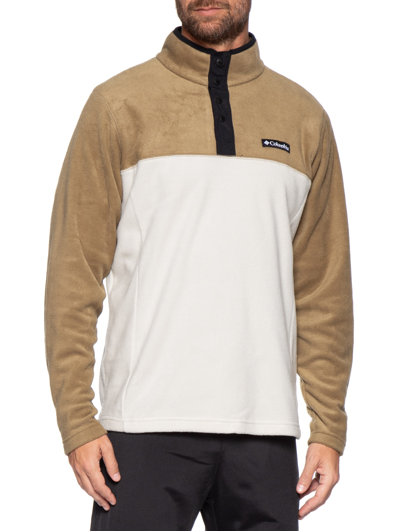Blusa Masculina Fleece Steens Mountain™ Half Snap II Marrom Columbia