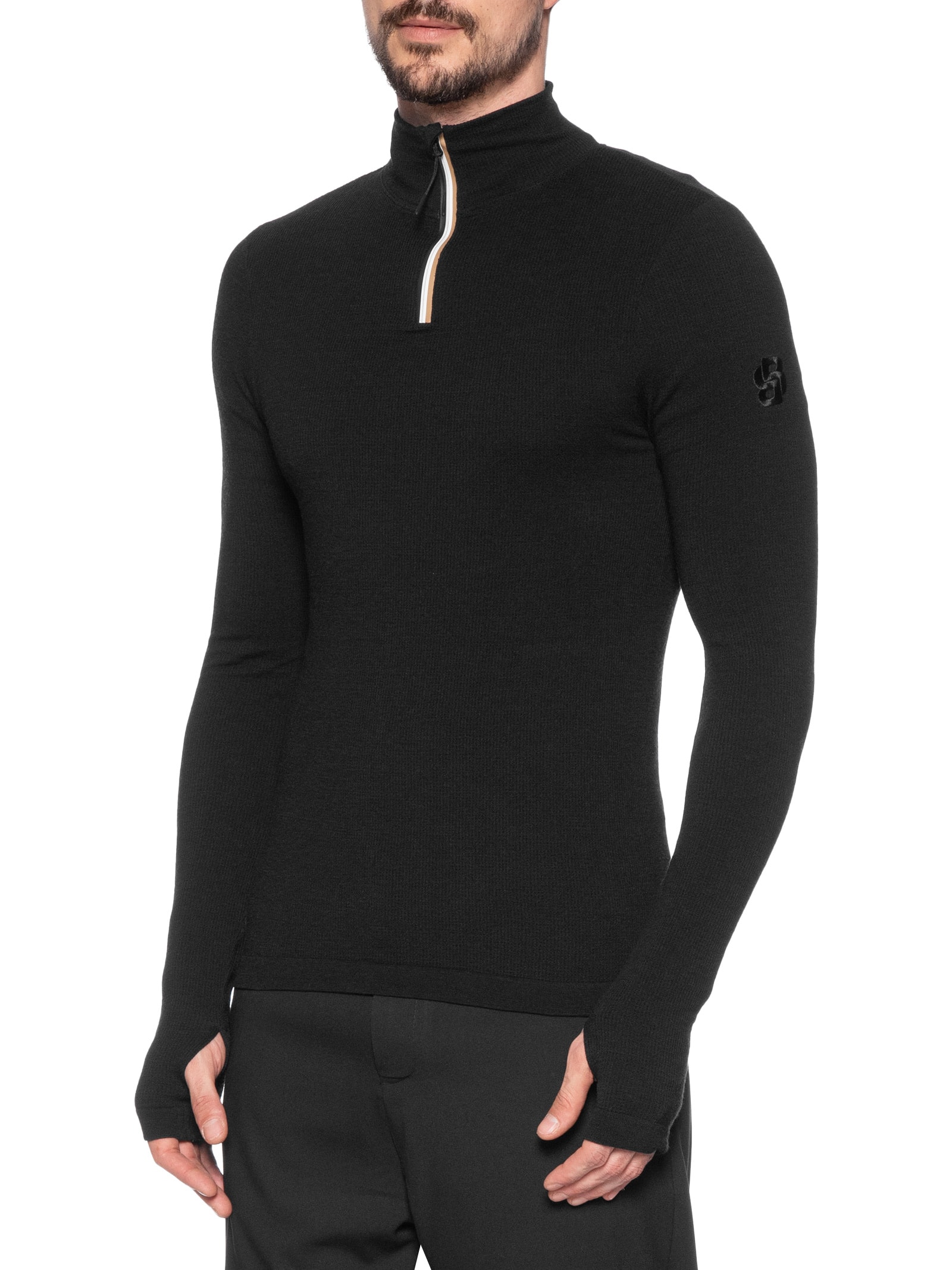 Blusa Masculina Leve Albiez Sky Preto Boss