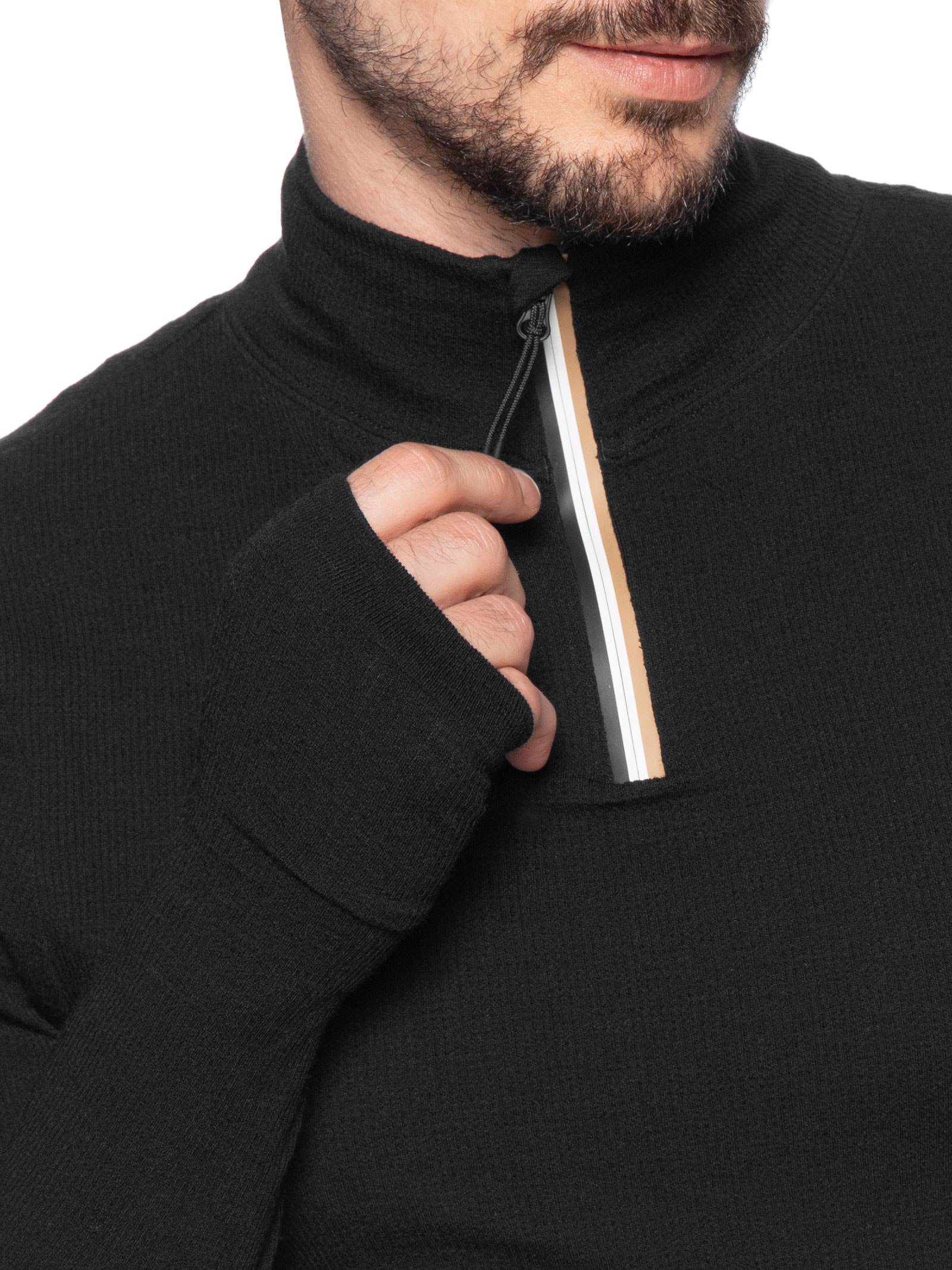 Blusa Masculina Leve Albiez Sky Preto Boss