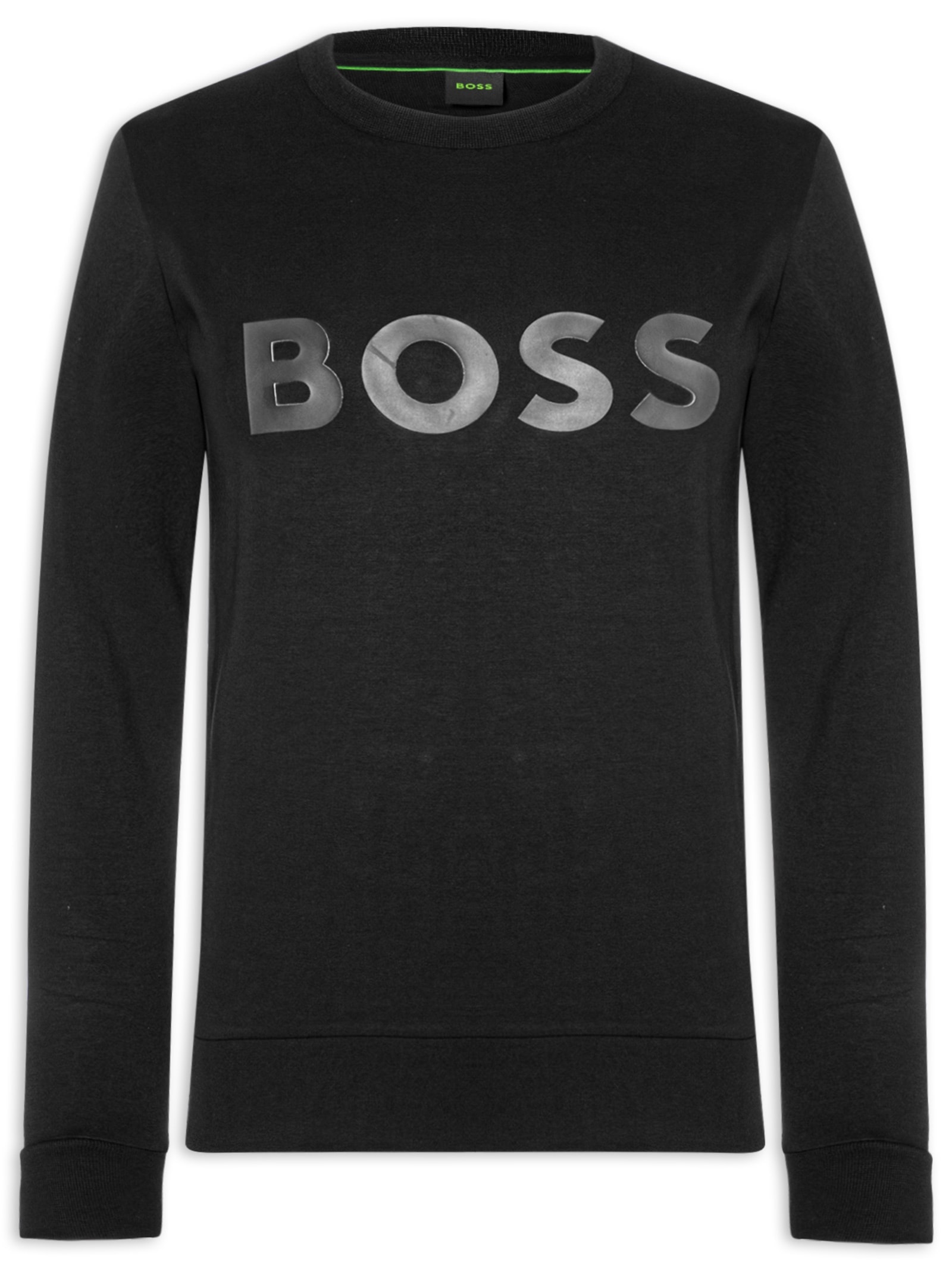 Blusa Masculina Manga Comprida Salbo Preto Boss
