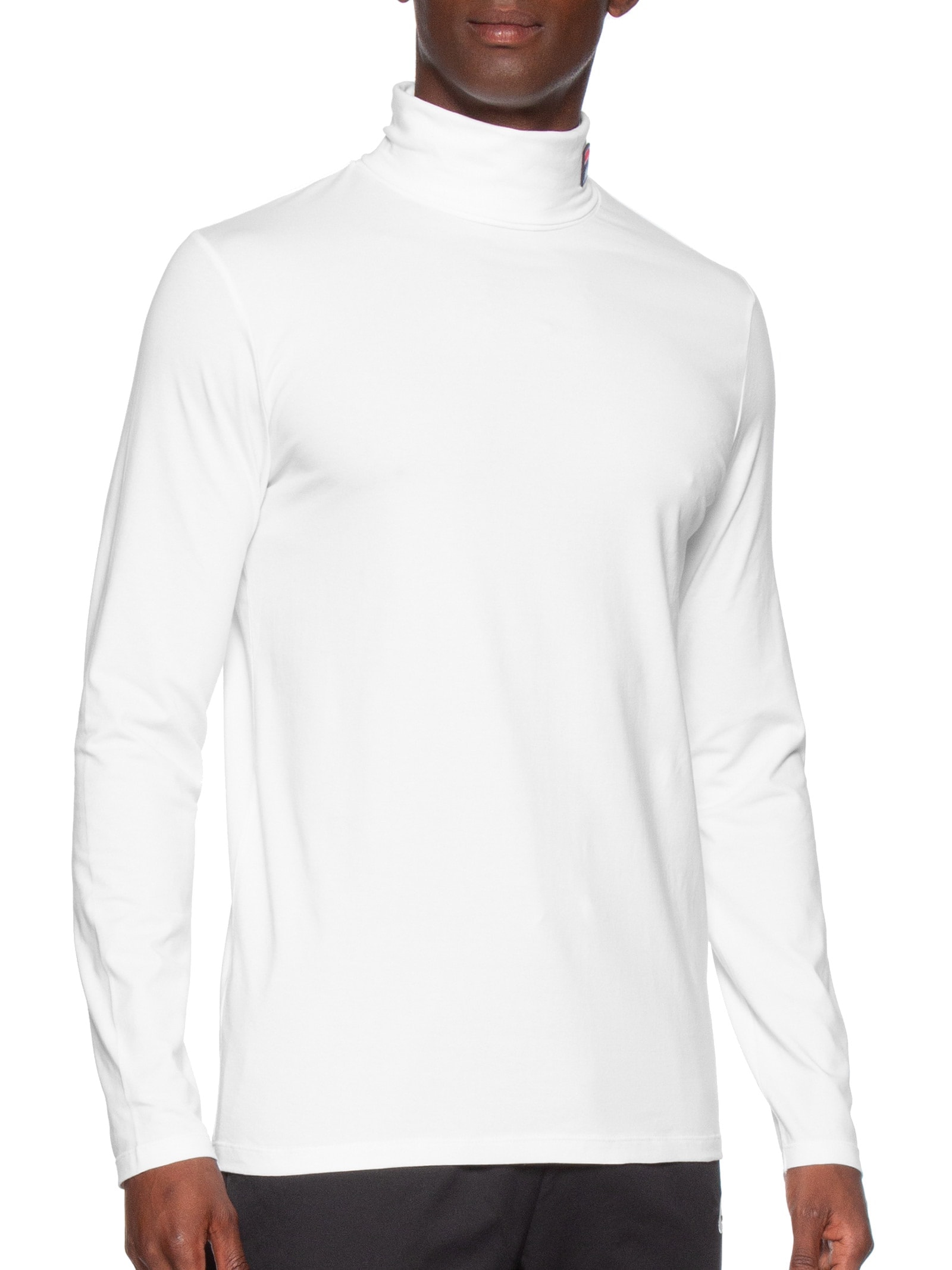 Blusa Masculina Manga Longa 19th Roll Neck Branco Fila