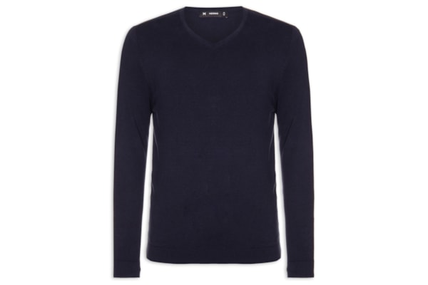 Blusa Masculina Manga Longa - Azul