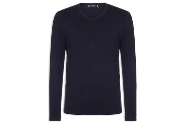 Blusa Masculina Manga Longa - Azul