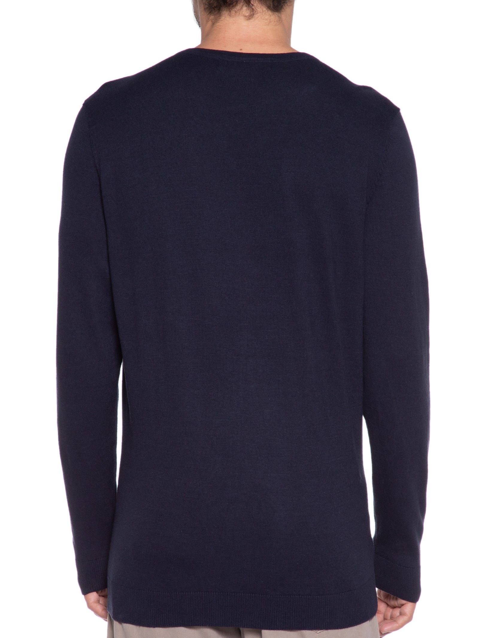 Blusa Masculina Manga Longa Azul Hering