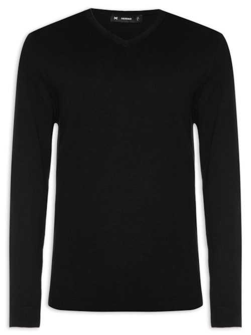 Blusa Masculina Manga Longa – Preto