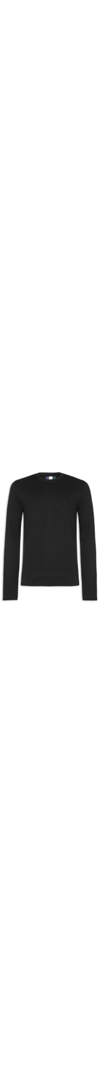 Blusa Masculina Moletom Básico New - Preto