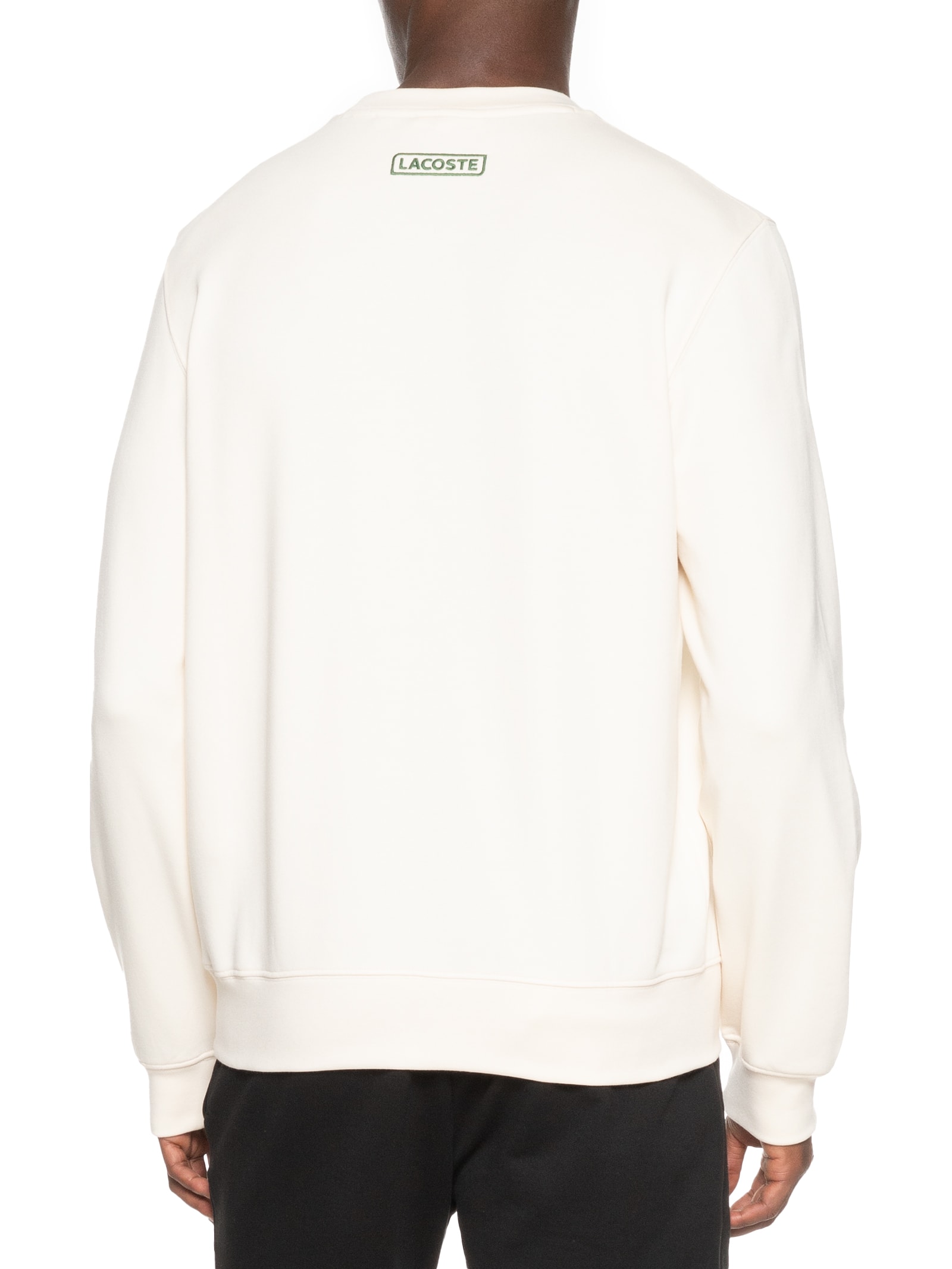 Lacoste - Blusa Masculina Moletom Classic Fit - Branco