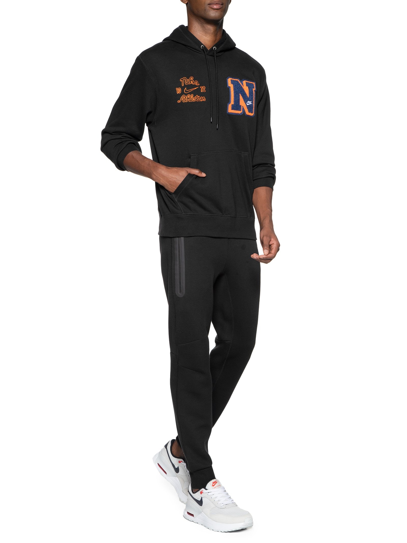 Blusa Masculina Moletom Club Nike Preto1