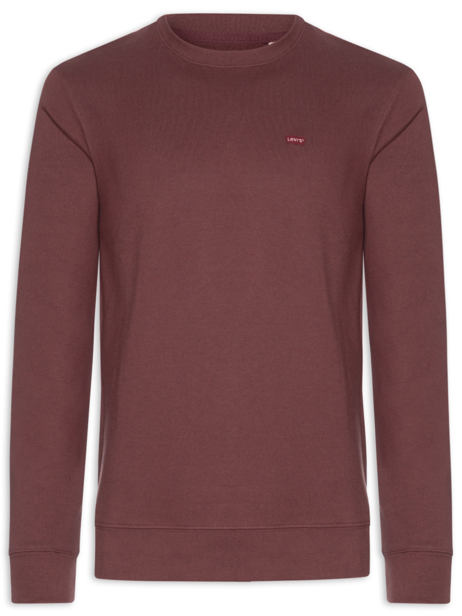 Blusa Masculina Moletom Core Ng Crew Marrom Levi's