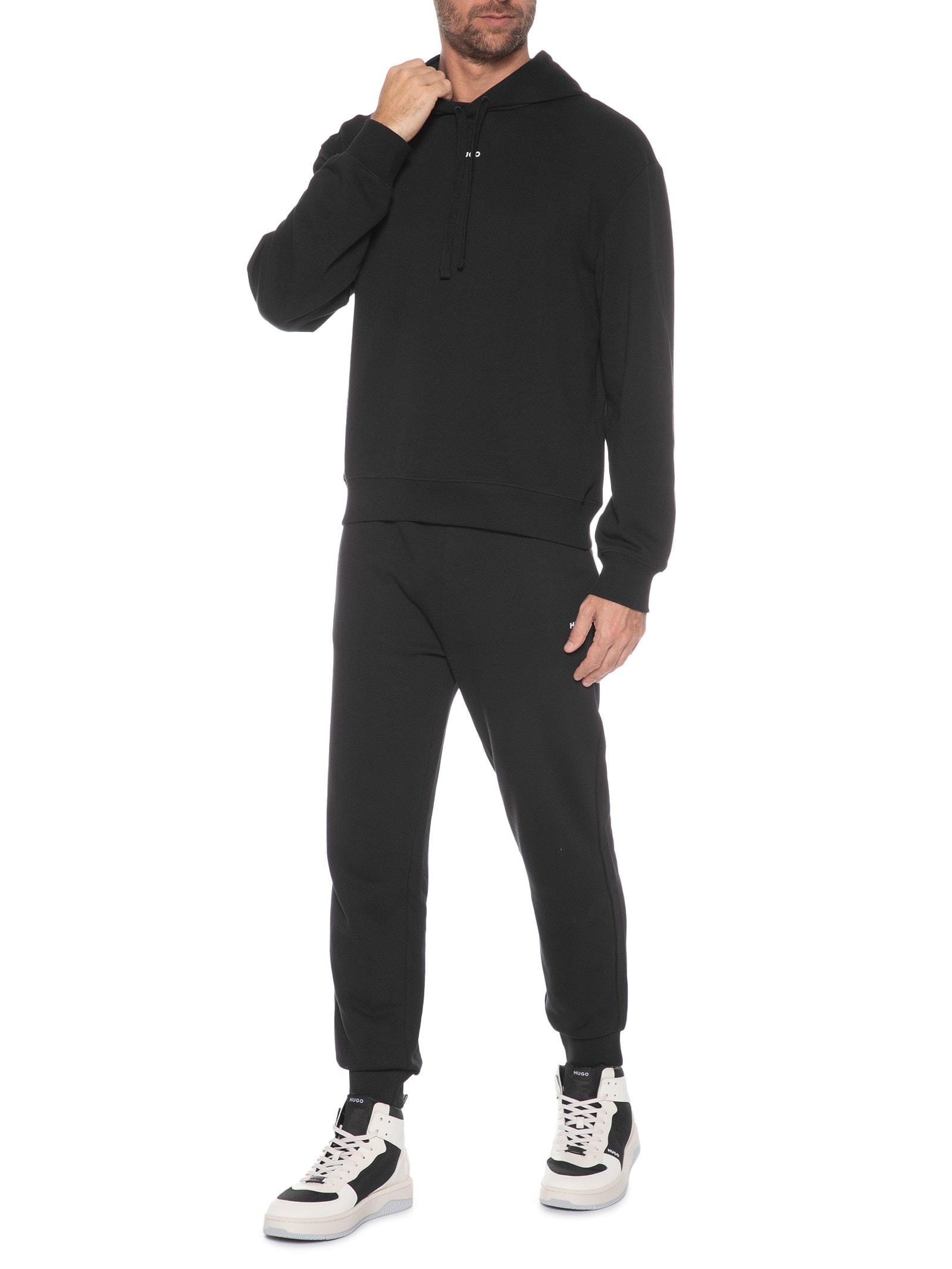 Blusa Masculina Moletom Dapo Preto Hugo