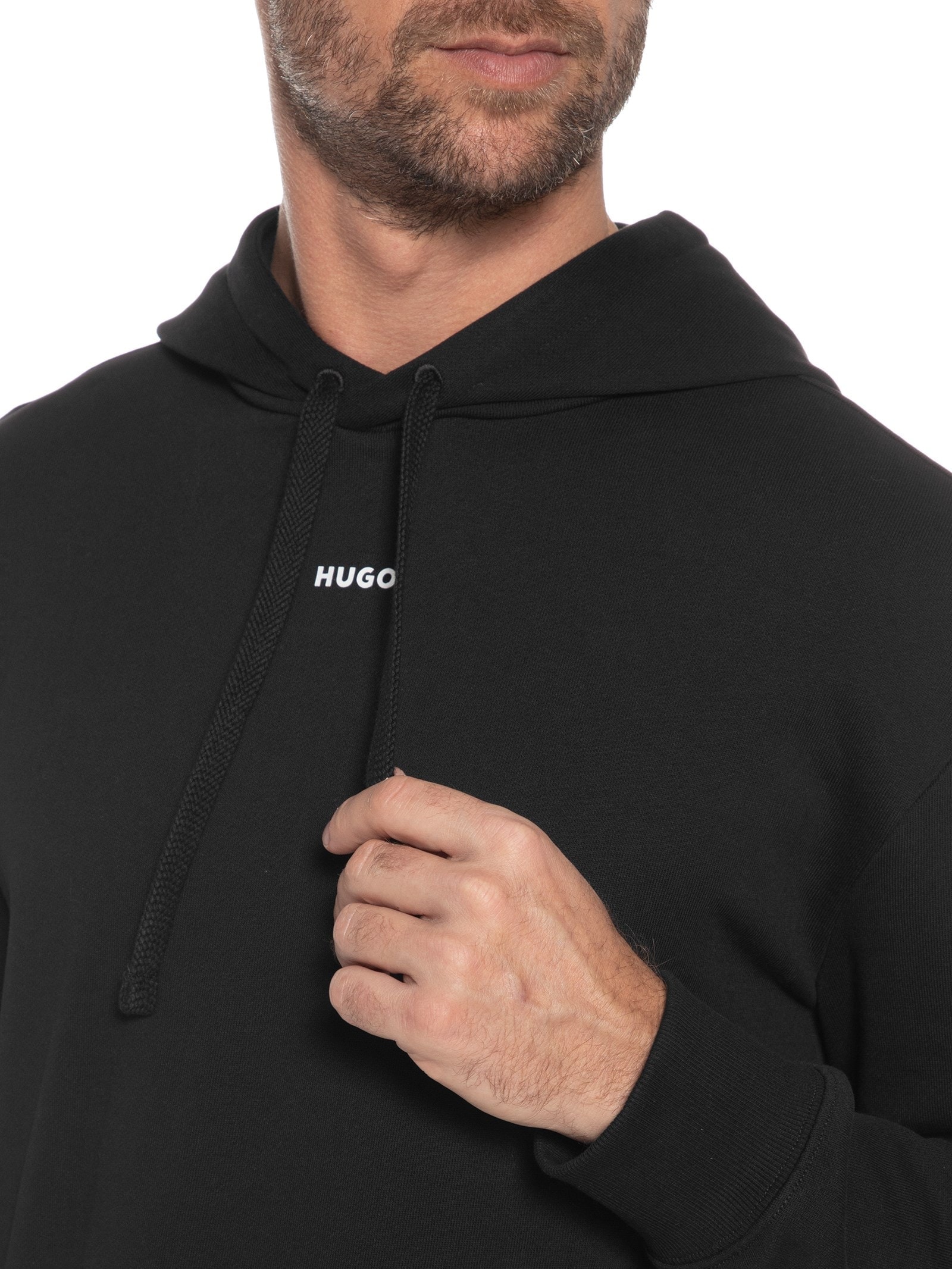 Blusa Masculina Moletom Dapo Preto Hugo