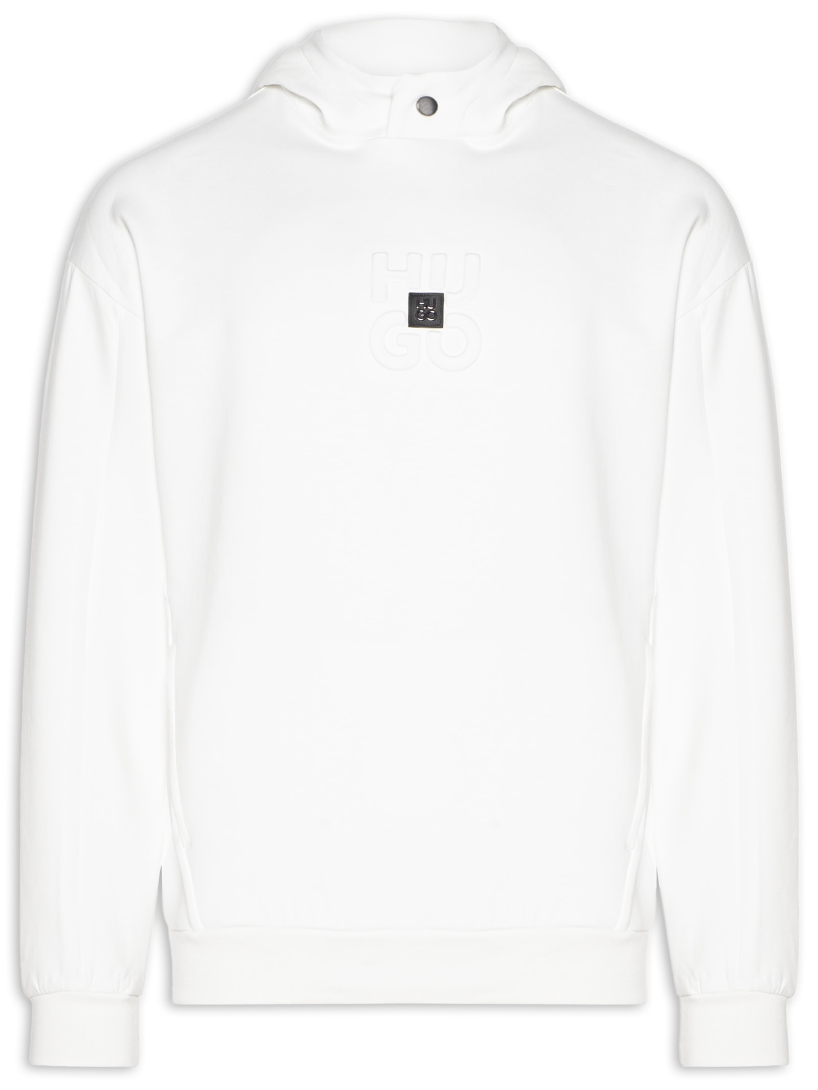 Blusa Masculina Moletom Debostaco Branco Hugo