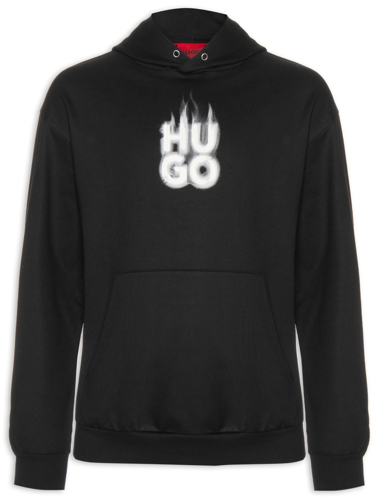 Blusa Masculina Moletom Defnio Preto Hugo