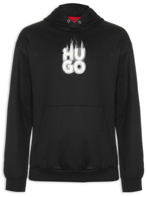 Blusa Masculina Moletom Defnio – Preto