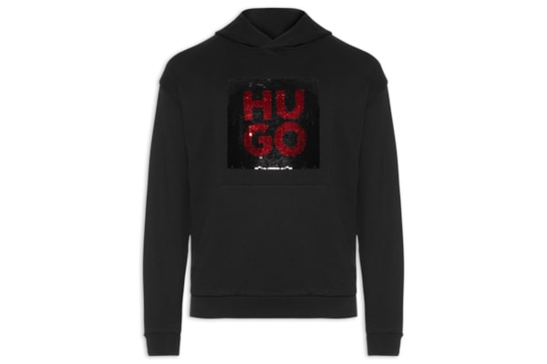 Blusa Masculina Moletom Deseqino - Preto