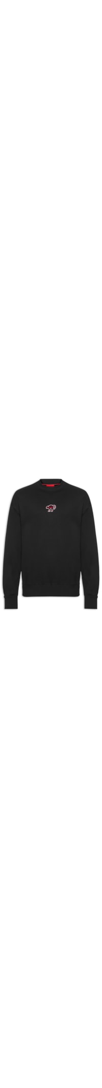 Blusa Masculina Moletom Duberries - Preto