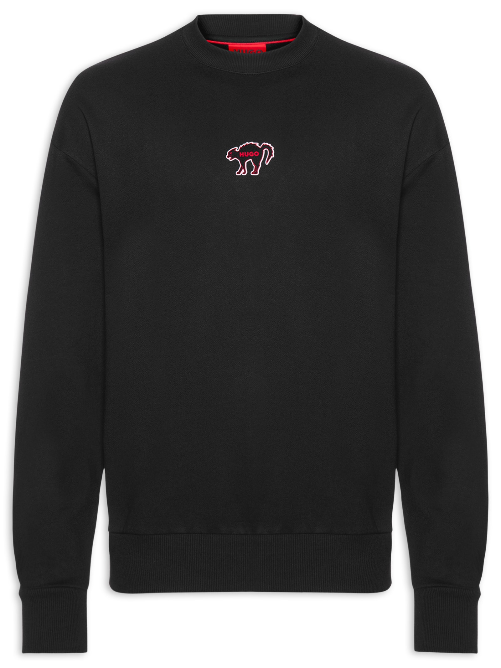 Blusa Masculina Moletom Duberries Preto Hugo