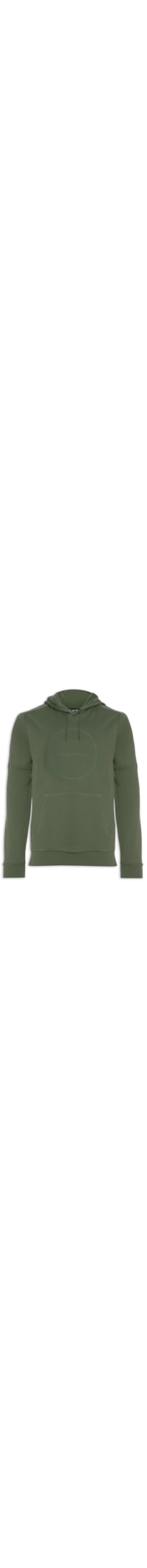 Blusa Masculina Moletom Estampa - Verde