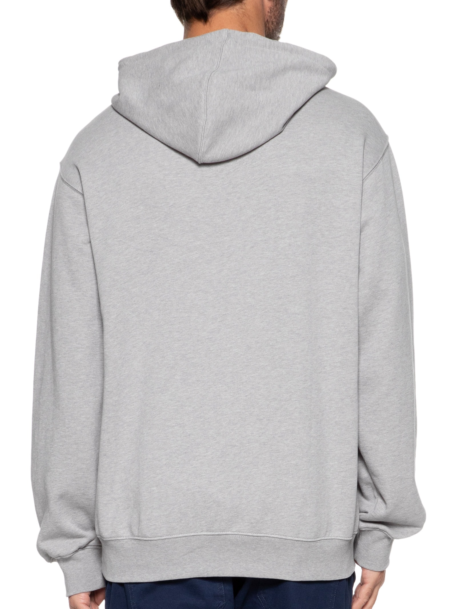 Blusa Masculina Moletom Knit Cement Heather Cinza Vans