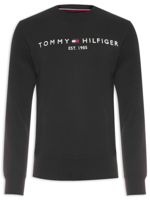 Blusa Masculina Moletom Logo Swea – Preto