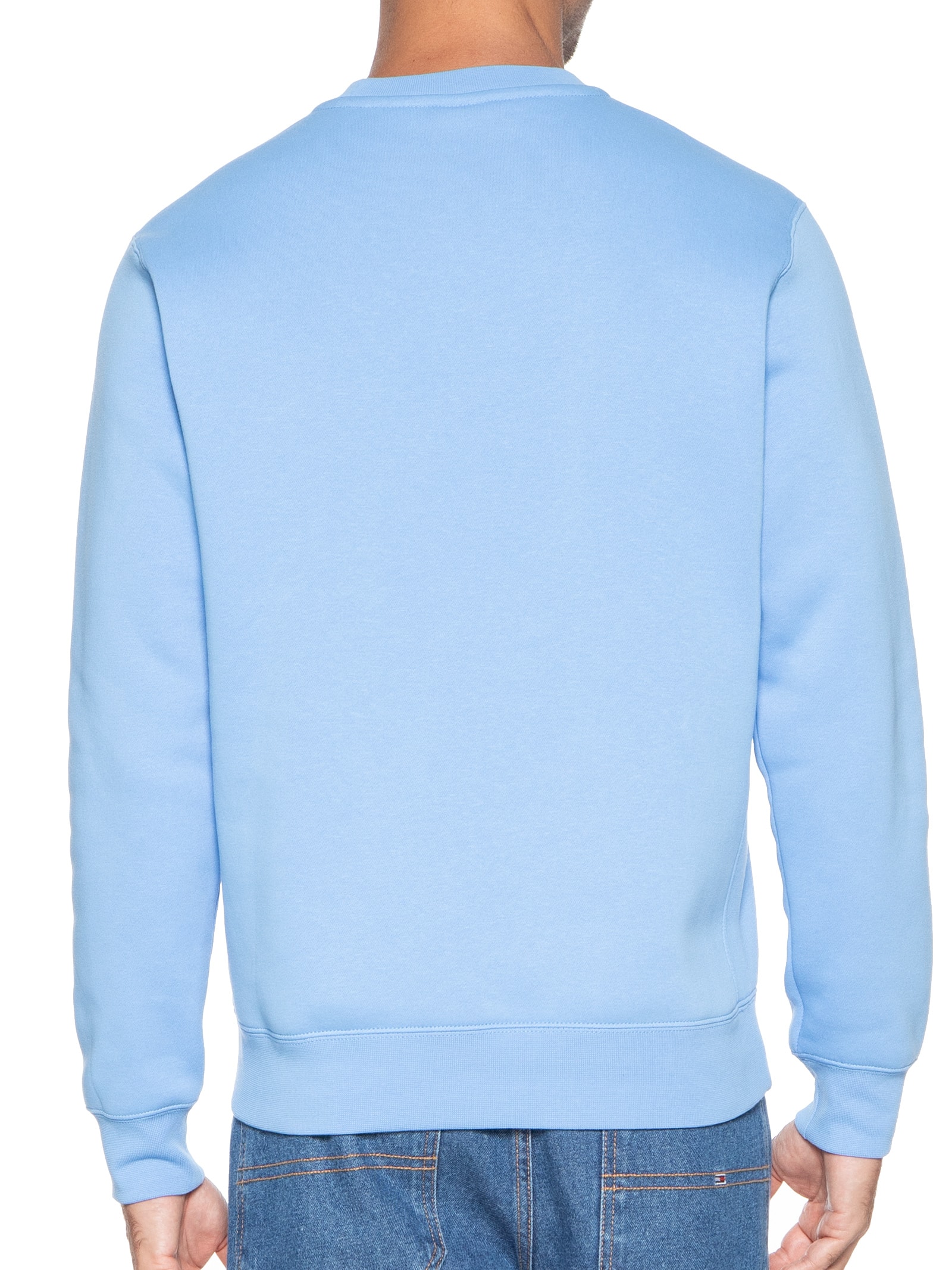 Nike - Blusa Masculina Moletom Manga Longa Nsw Club Crw - Azul