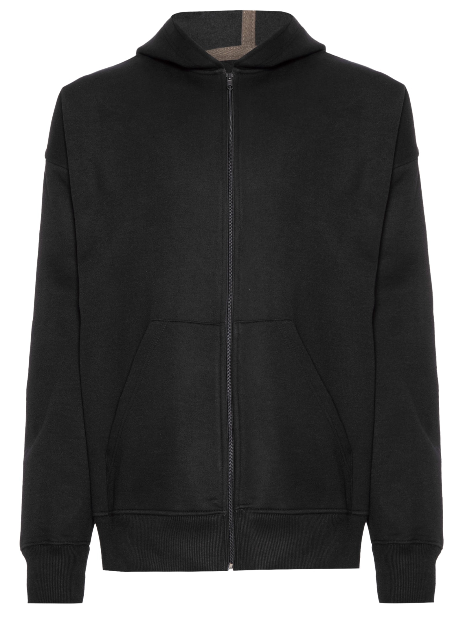 Blusa Masculina Moletom Over Double Preto Osklen