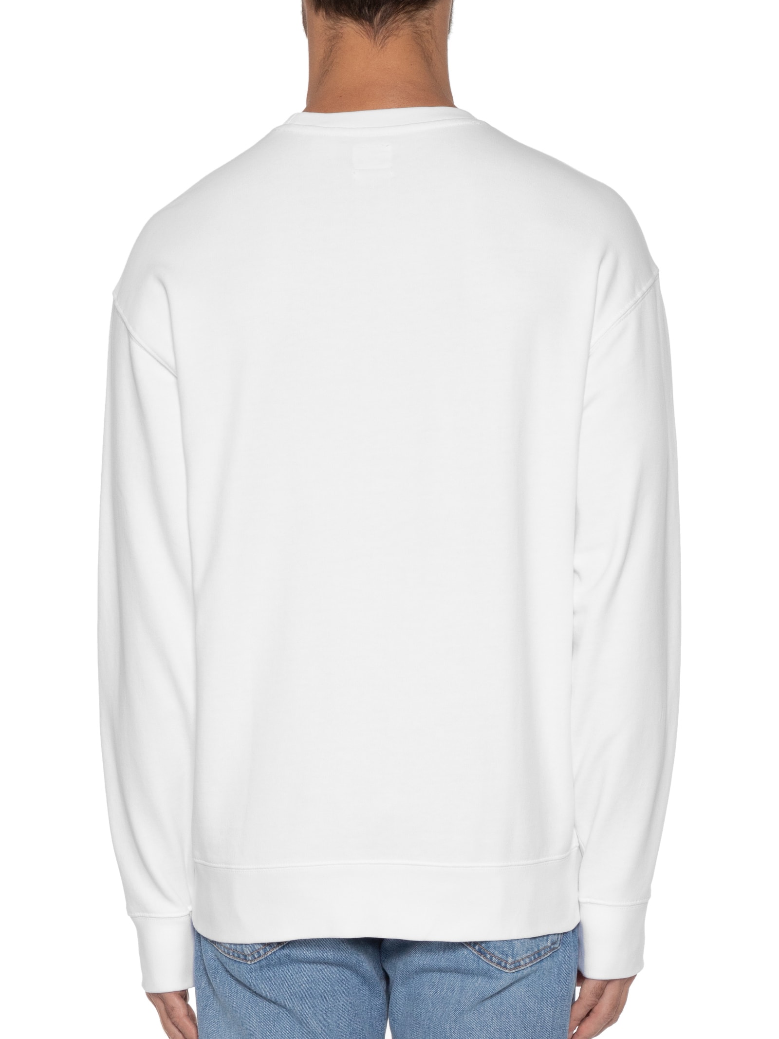 Blusa Masculina Moletom Relaxd Graphic Crew Branco Levi's