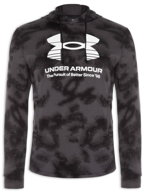 Blusa Masculina Moletom Rival Terry No - Preto