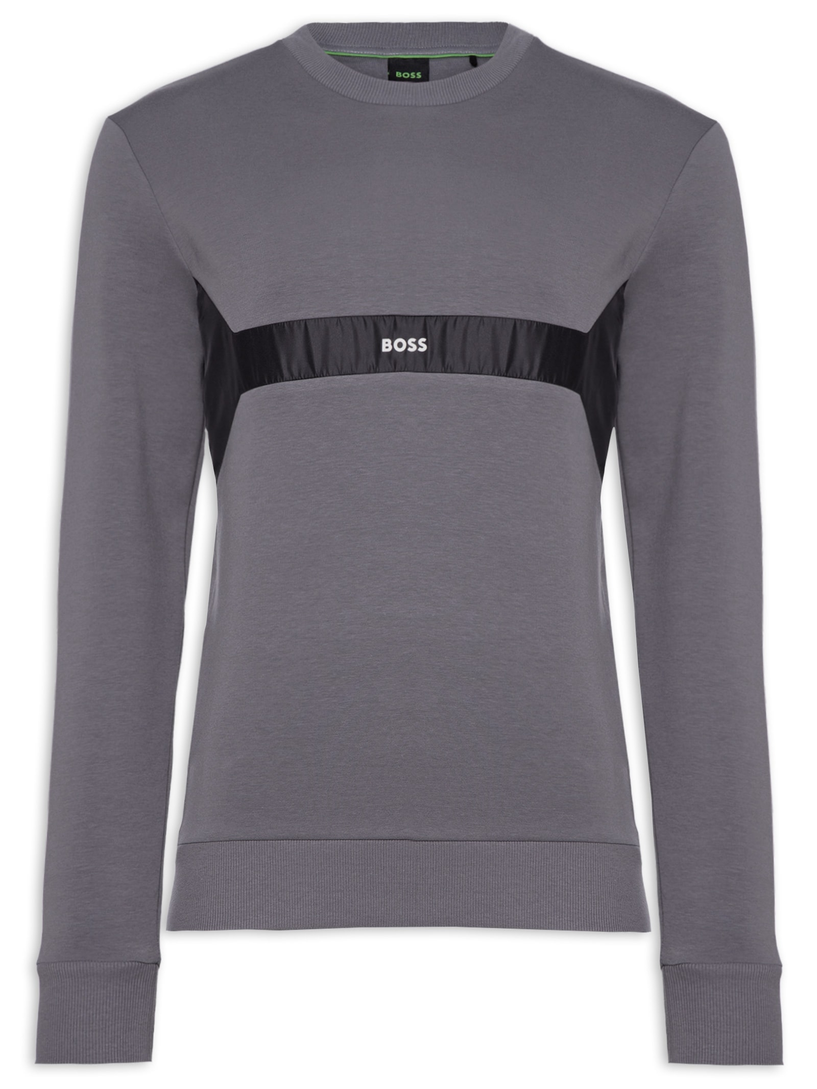 Blusa Masculina Moletom Salbon Cinza Boss