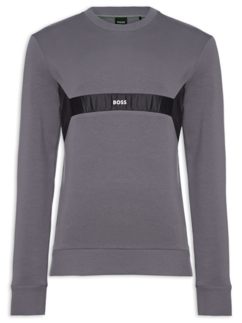 Blusa Masculina Moletom Salbon - Cinza