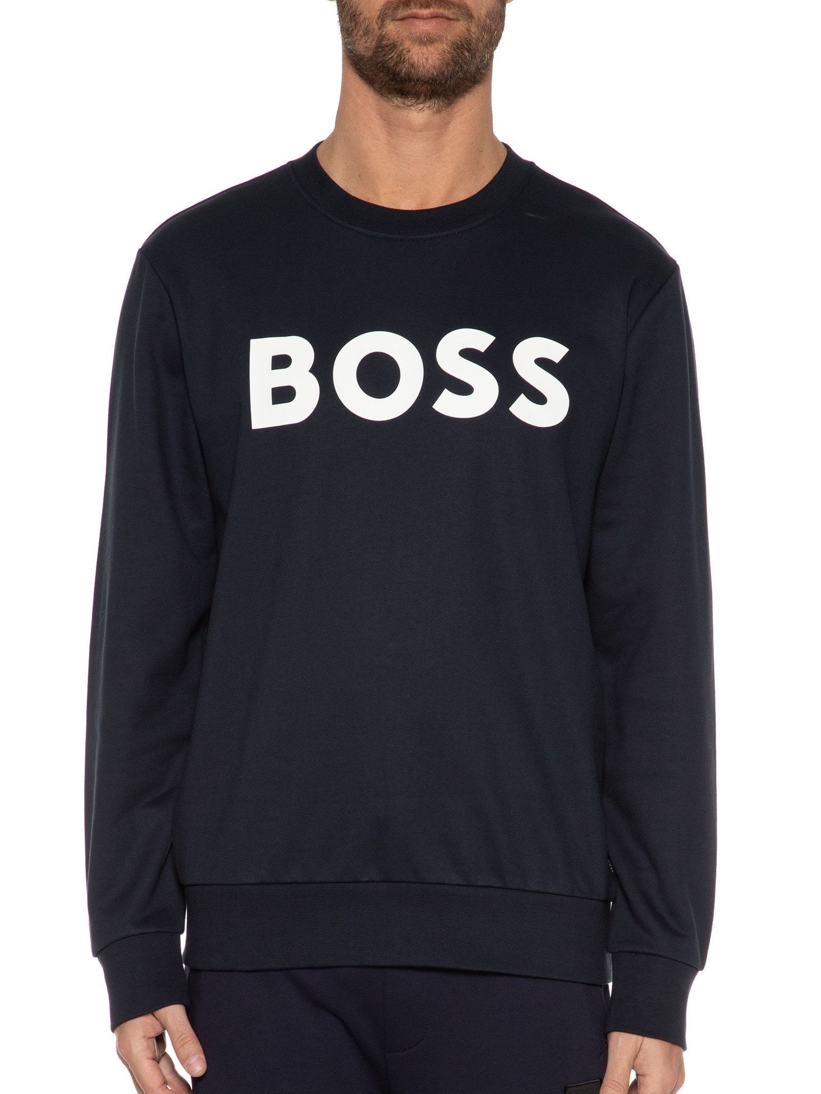 Blusa Masculina Moletom Soleri Azul Boss