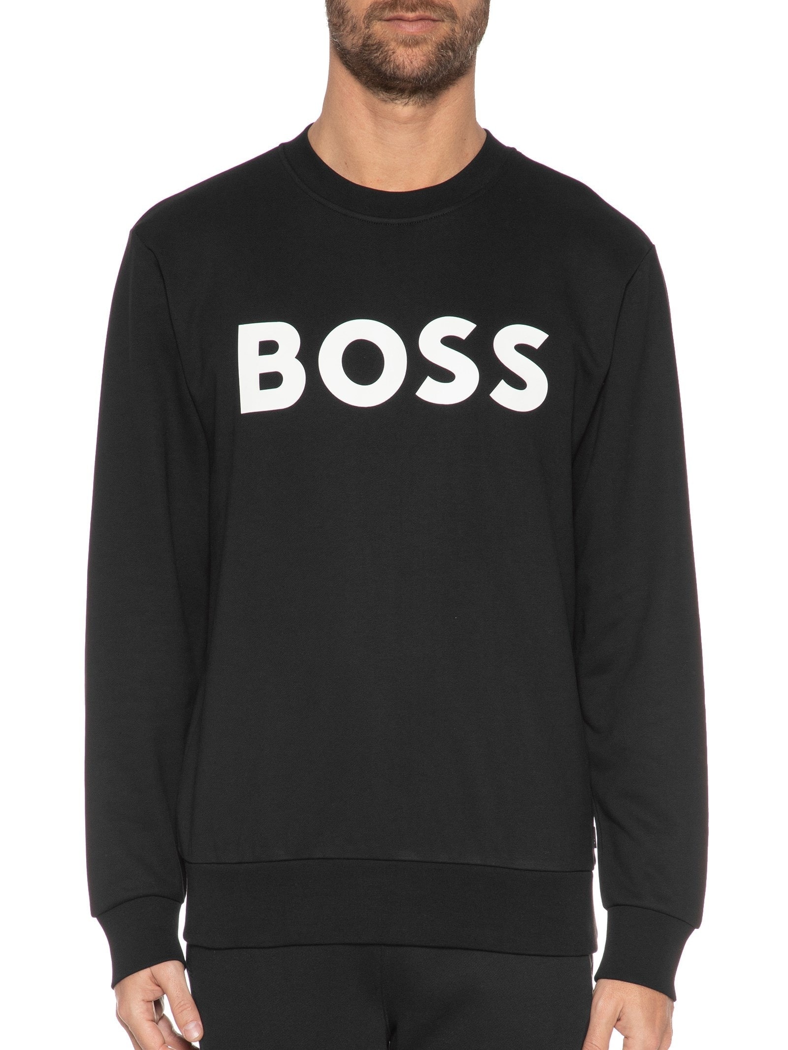 Blusa Masculina Moletom Soleri Preto Boss