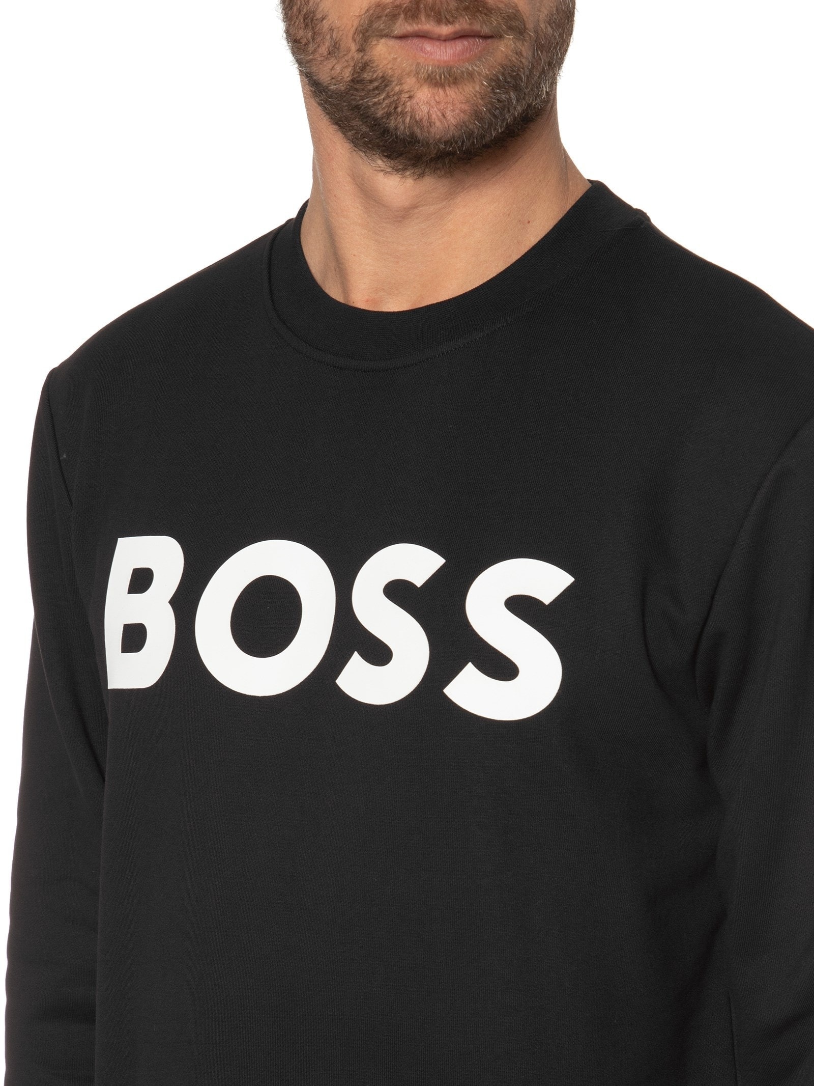 Blusa Masculina Moletom Soleri Preto Boss