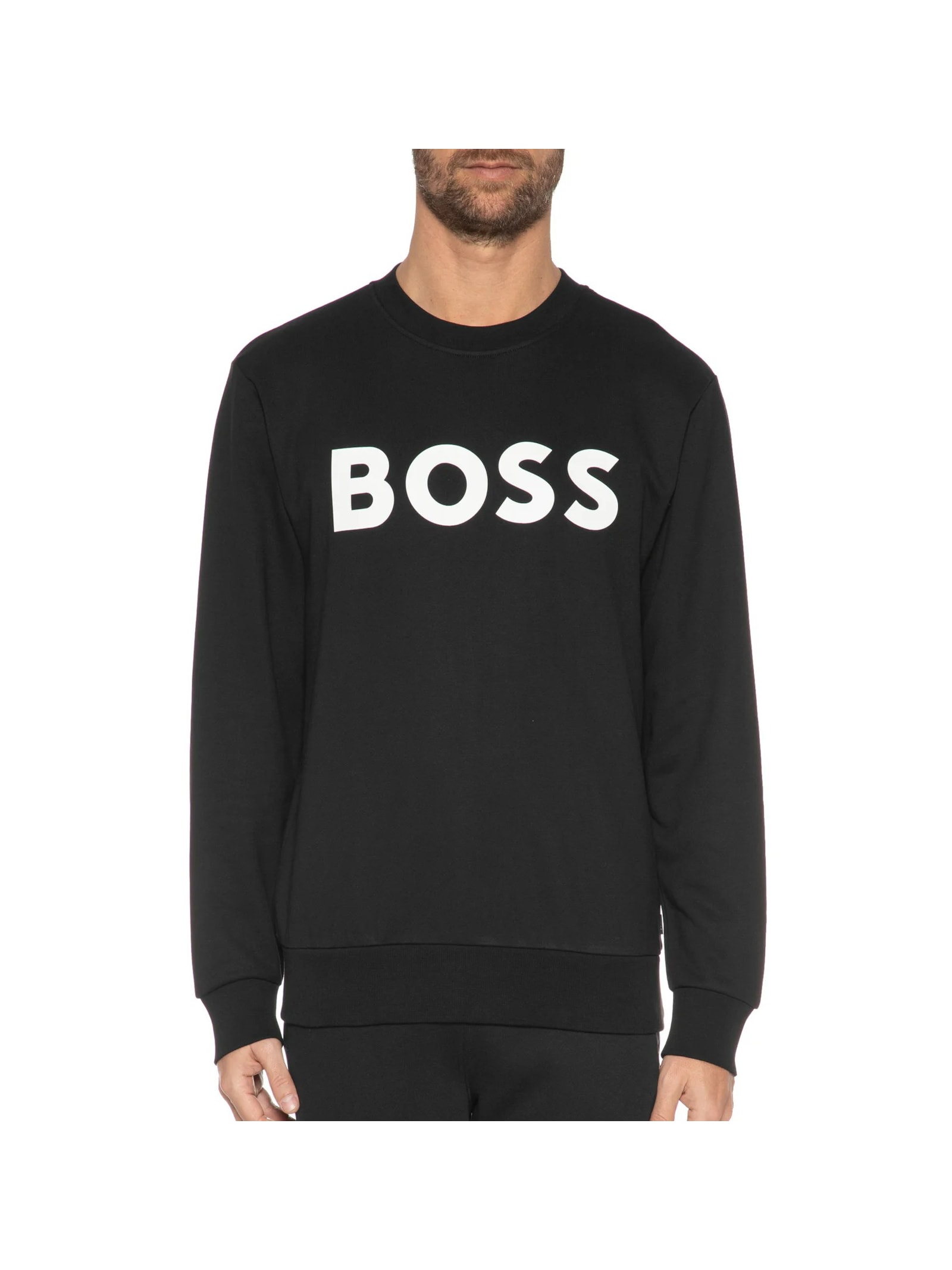 Blusa Masculina Moletom Soleri Preto Boss