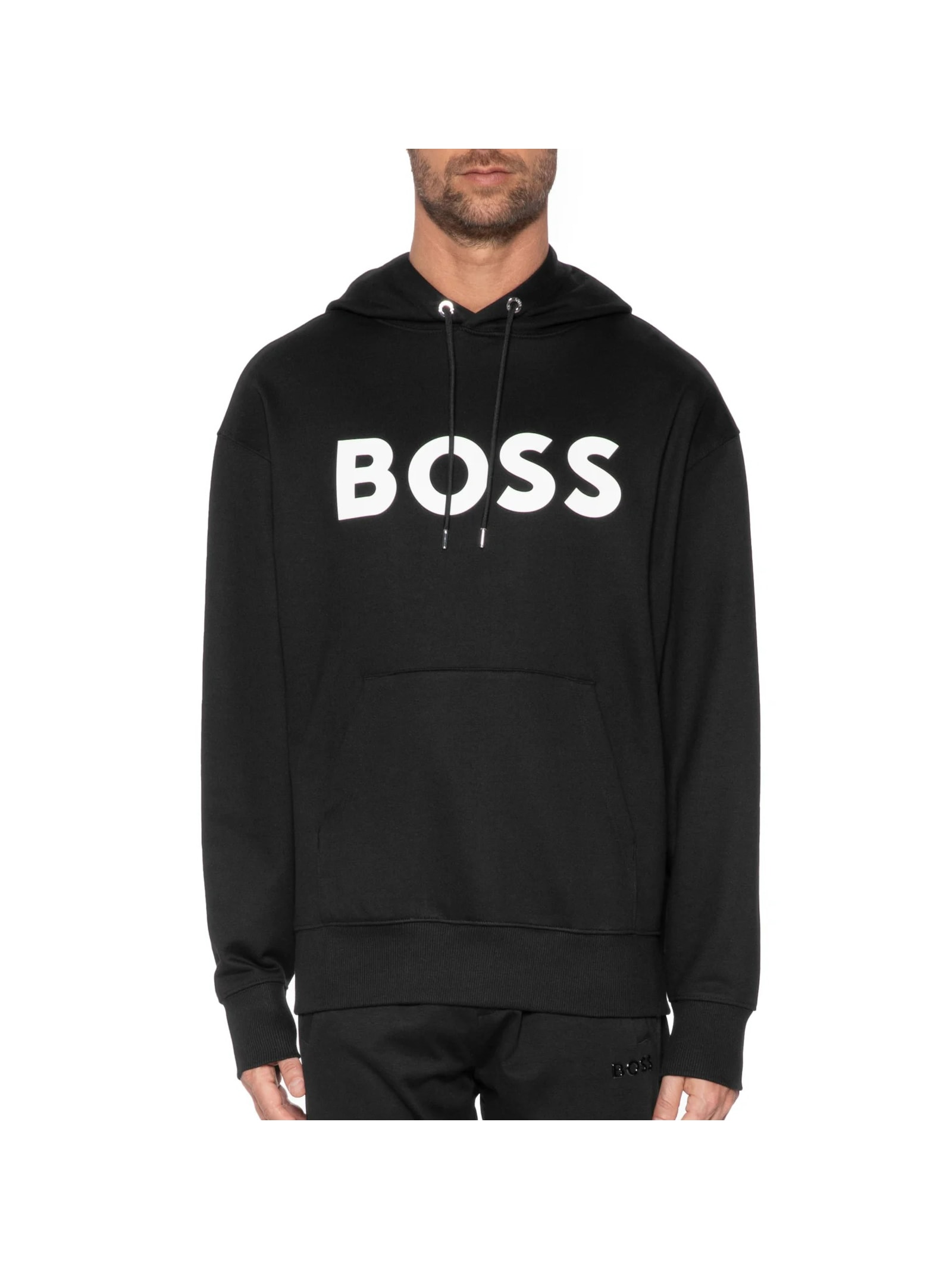 Blusa Masculina Moletom Sullivan Preto Boss