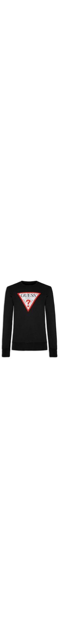 Blusa Masculina Moletom Triag Desgastado - Preto