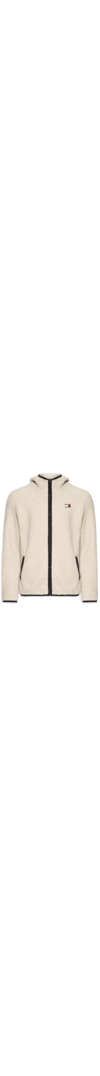 Blusa Masculina Regular Fit Badge Teddy Em Fleece - Bege