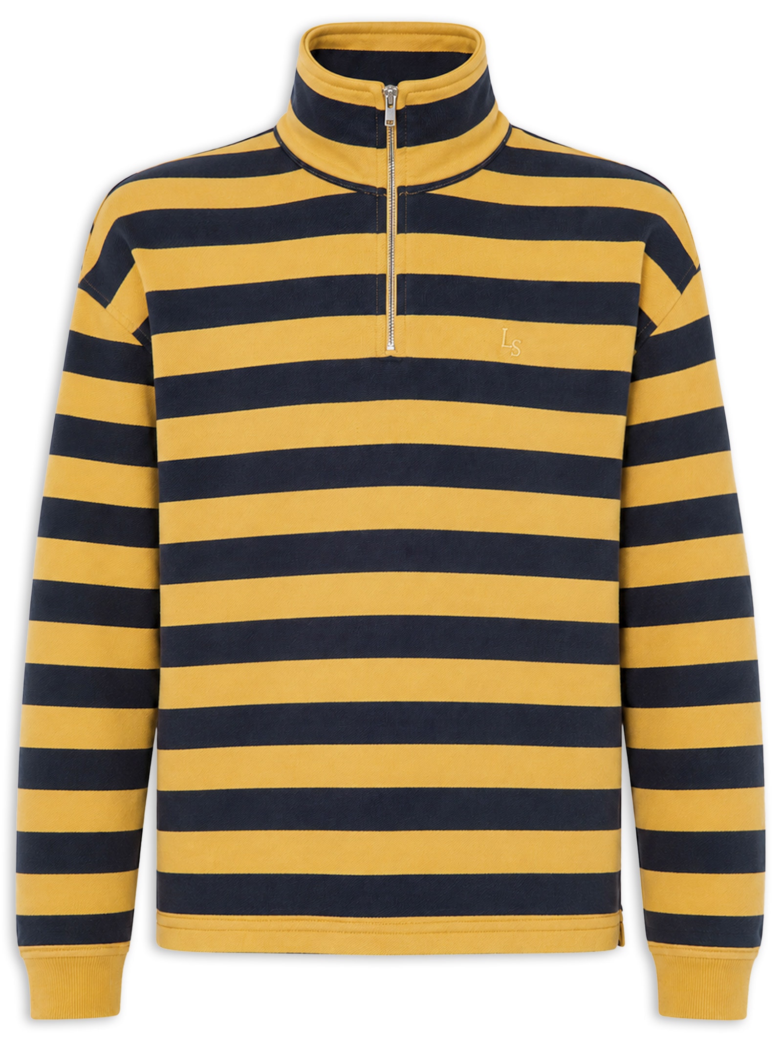 Blusa Masculina Relaxed Cameron Half Zip Amarelo Levi's