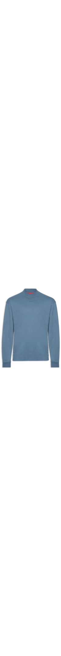 Blusa Masculina Relaxed-Fit Crew Neck Cotton Dapos - Azul