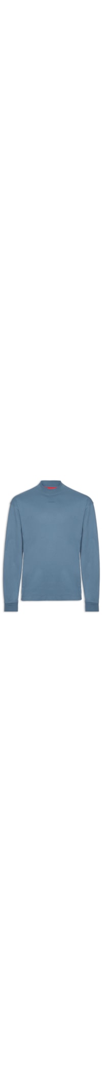 Blusa Masculina Relaxed-Fit Crew Neck Cotton Dapos - Azul
