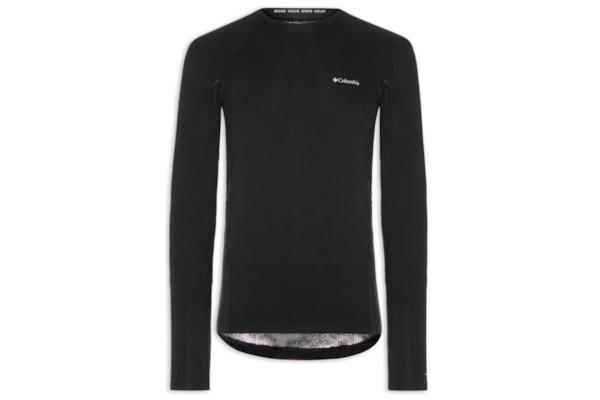 Blusa Masculina Segunda Pele Midweight com Stretch - Preto