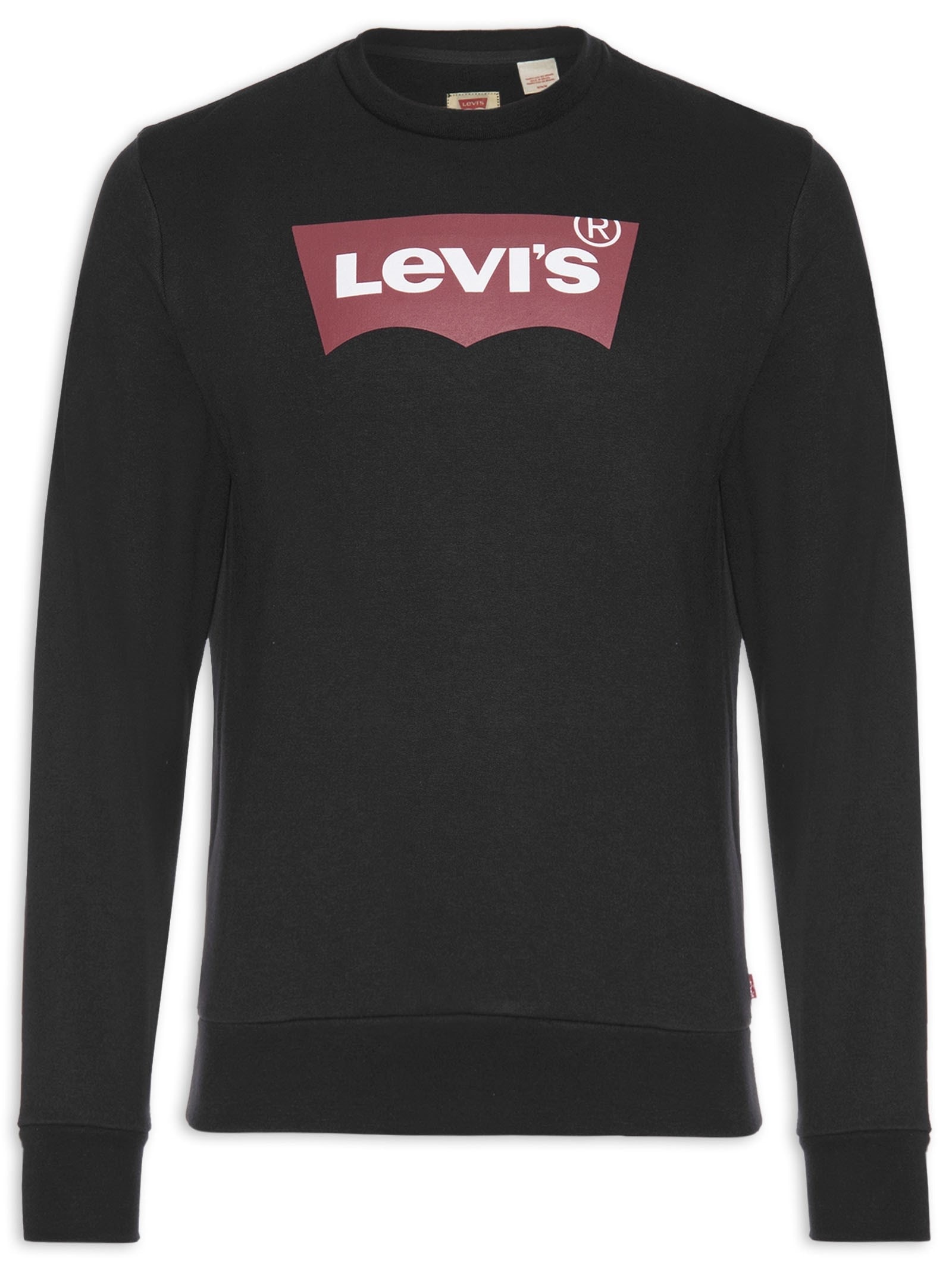 Blusa Masculina T3 Graphic Crew Preto Levi's