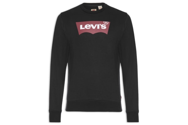 Blusa Masculina T3 Graphic Crew - Preto