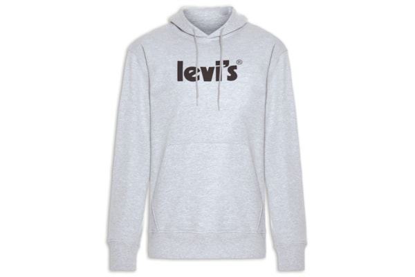 Blusa Masculina T3 Relaxd Graphic Hoodie - Cinza