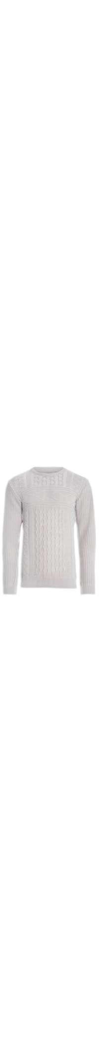 Blusa Masculina Tricot - Cinza