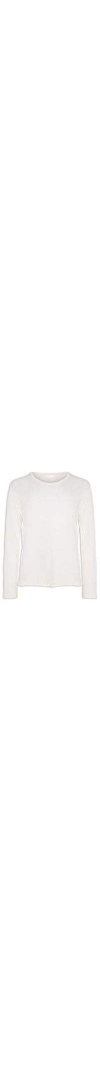 Blusa Masculina Tricot Soft Wool - Off White