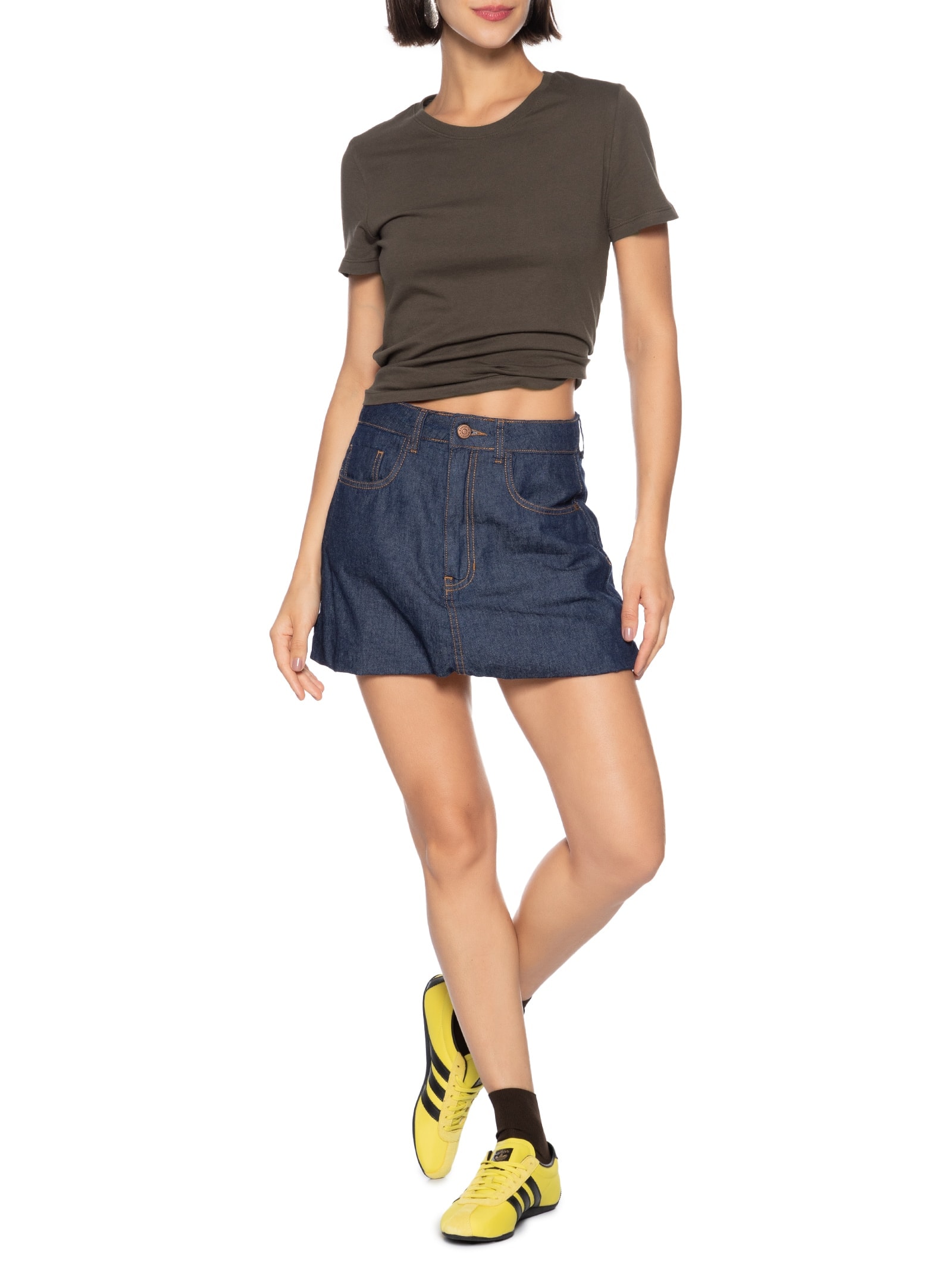 Blusa MM Feminina Marrom Hering